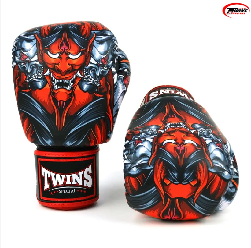 TwinsTwins FBGVL3-58RD Kabuki Boks Eldiveni Deri Muay Thai Eldiveni