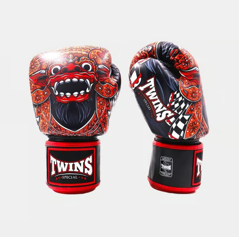 TwinsTwins FBGVL3-59 Barong Boks Eldiveni Deri Muay Thai Eldiveni