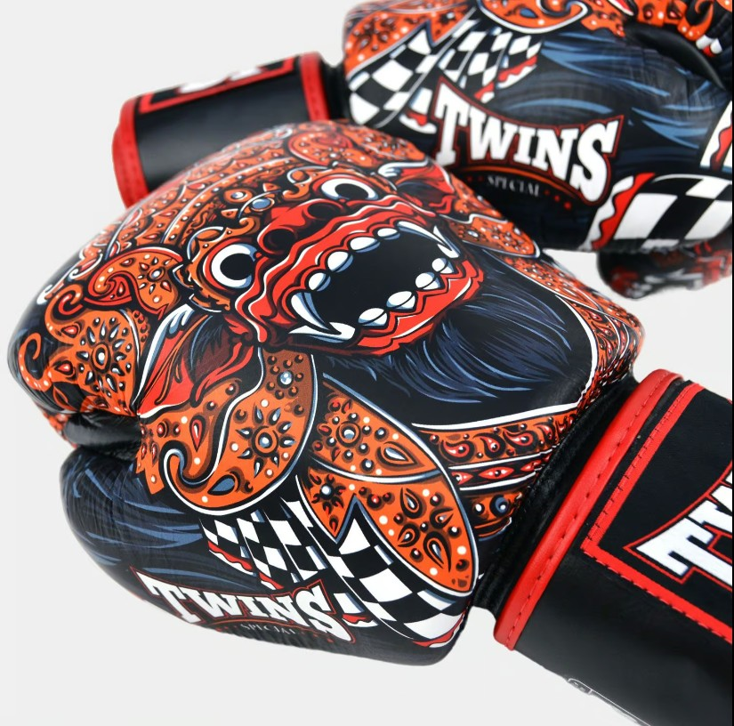 TwinsTwins FBGVL3-59 Barong Boks Eldiveni Deri Muay Thai Eldiveni