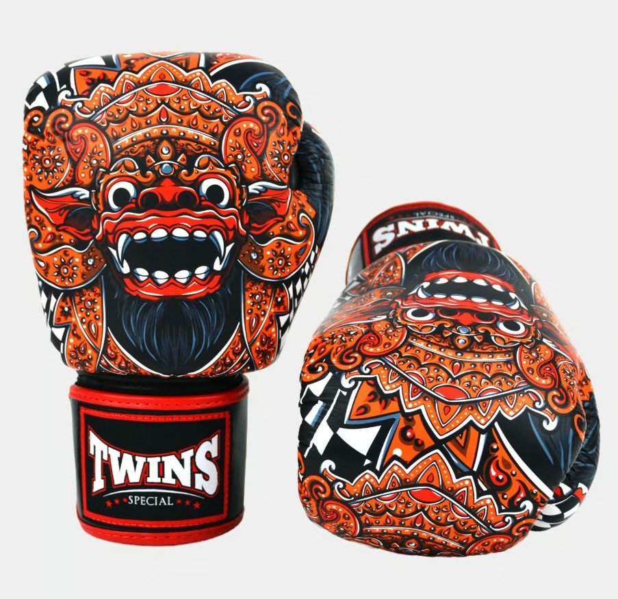 TwinsTwins FBGVL3-59 Barong Boks Eldiveni Deri Muay Thai Eldiveni
