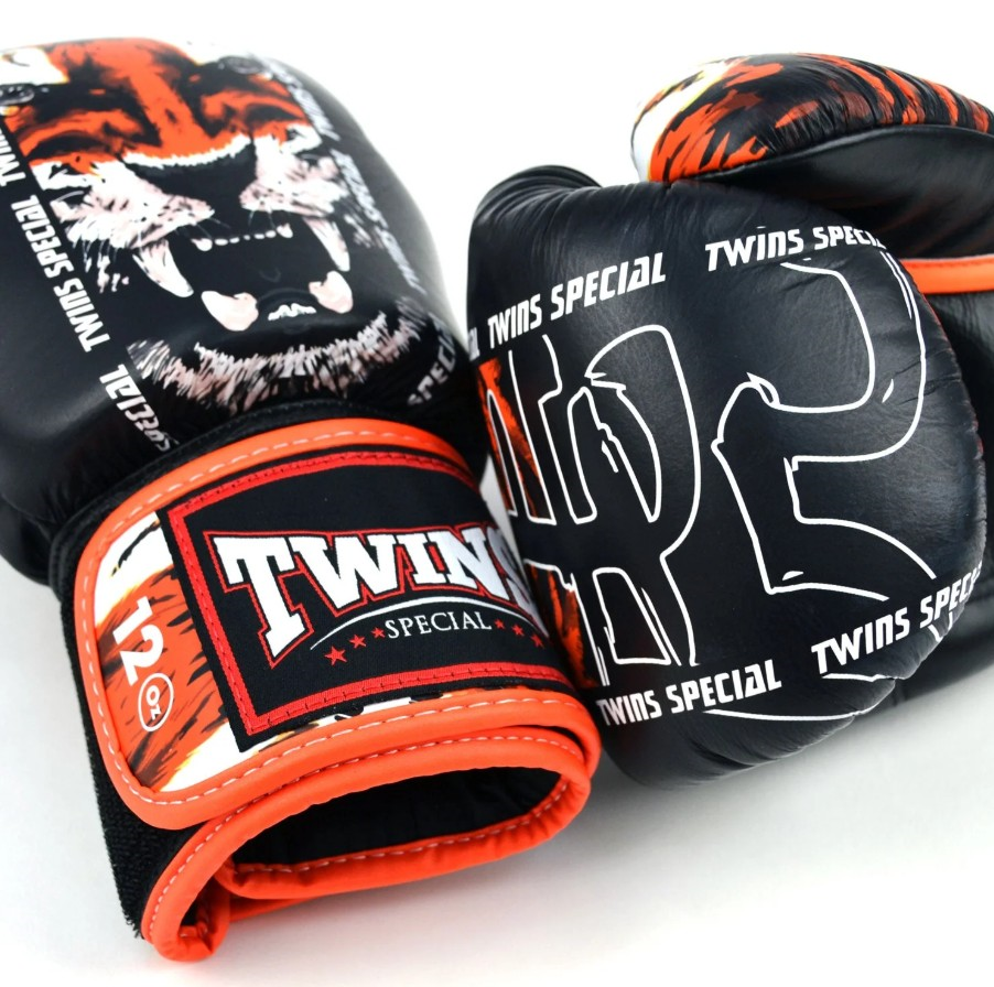 TwinsTwins FBGVL3-60 Payak Boks Eldiveni Deri Muay Thai Eldiveni
