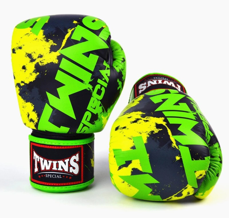 TwinsTwins FBGVL3-61GN Candy Green Boks Eldiveni Muay Thai Eldiveni