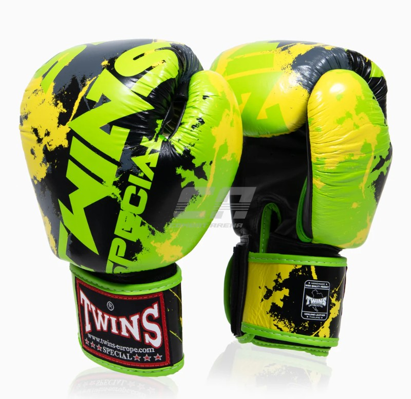 TwinsTwins FBGVL3-61GN Candy Green Boks Eldiveni Muay Thai Eldiveni
