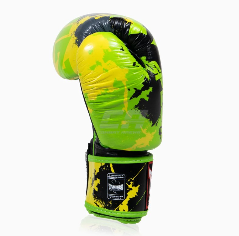 TwinsTwins FBGVL3-61GN Candy Green Boks Eldiveni Muay Thai Eldiveni