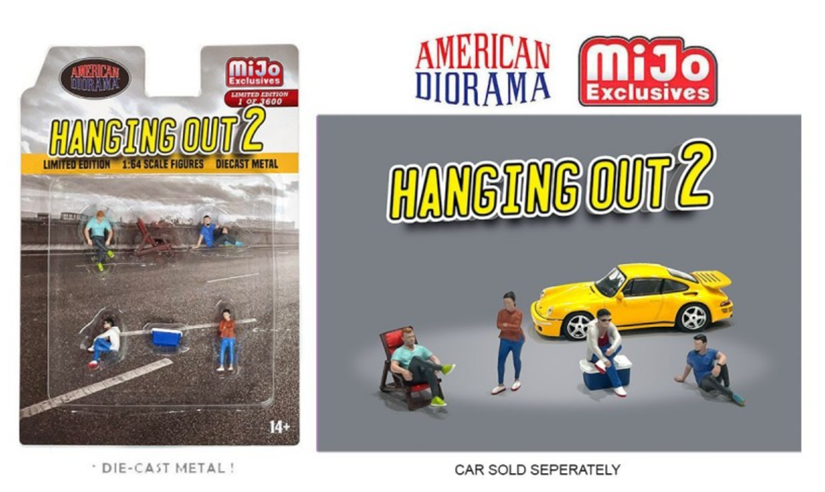 American Diorama Hanging Out 2 Figür