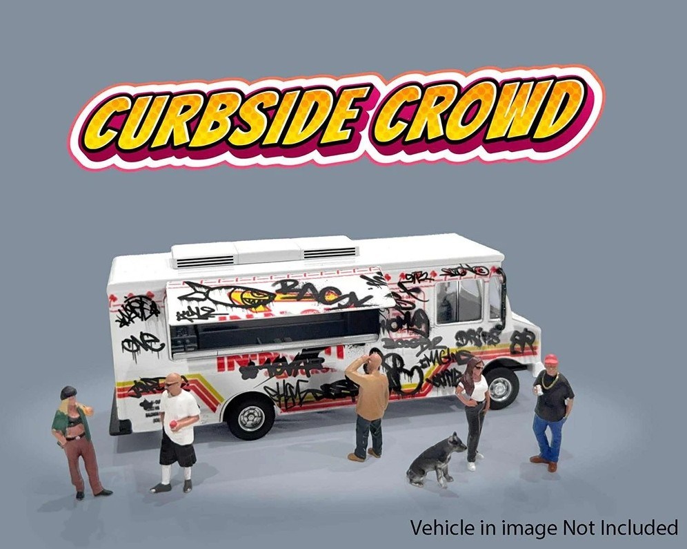 American Diorama Mijo Curbside Crowd 
