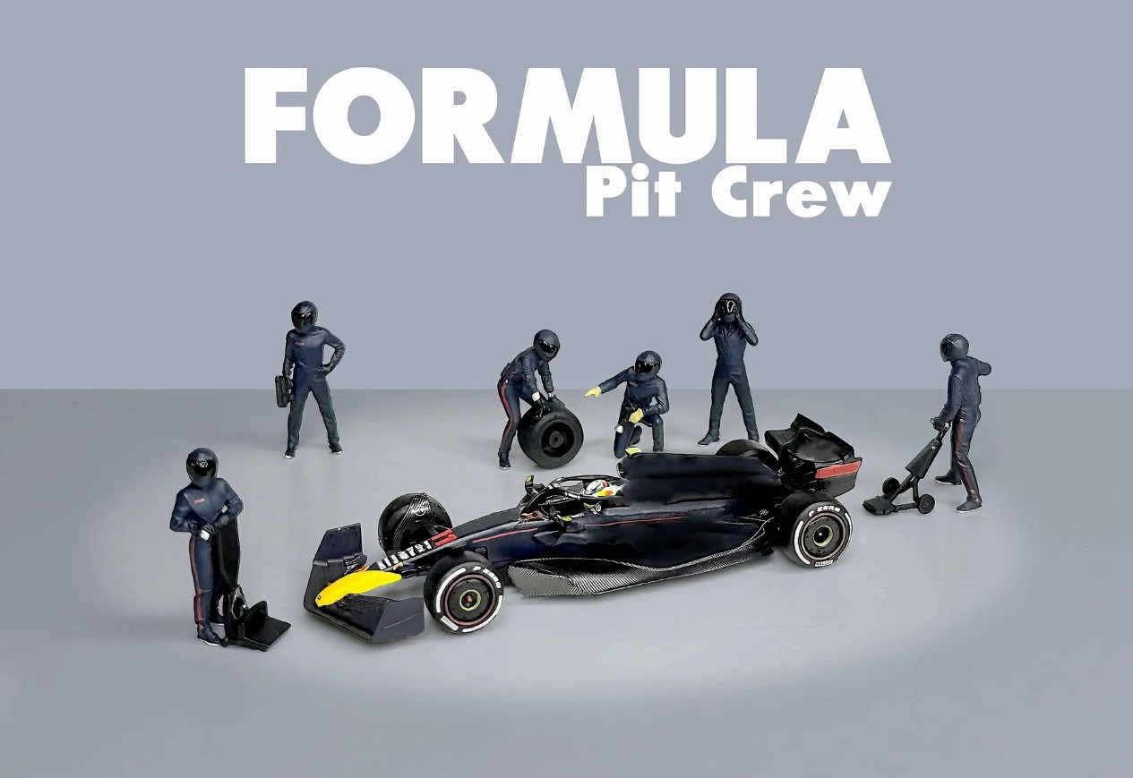 American Diorama Mijo Formula Team Blue