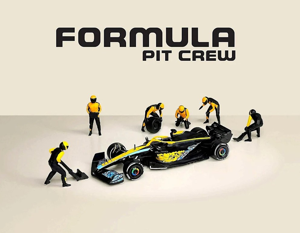 American Diorama Mijo Formula Team Orange