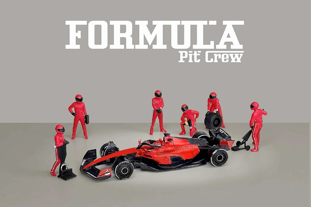 American Diorama Mijo Formula Team Red