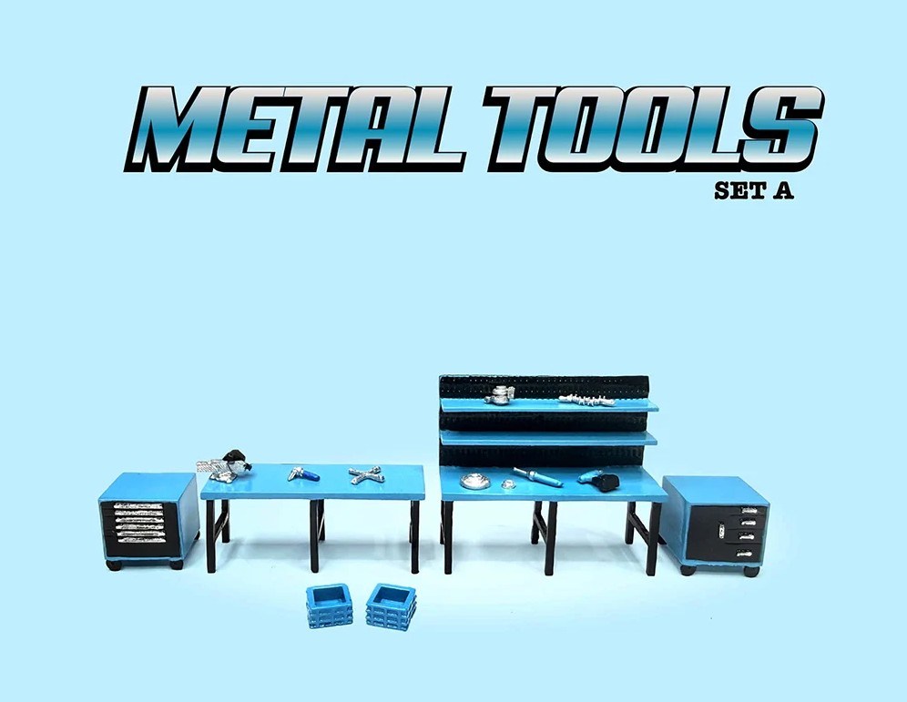American Diorama Mijo Metal Tools Set A