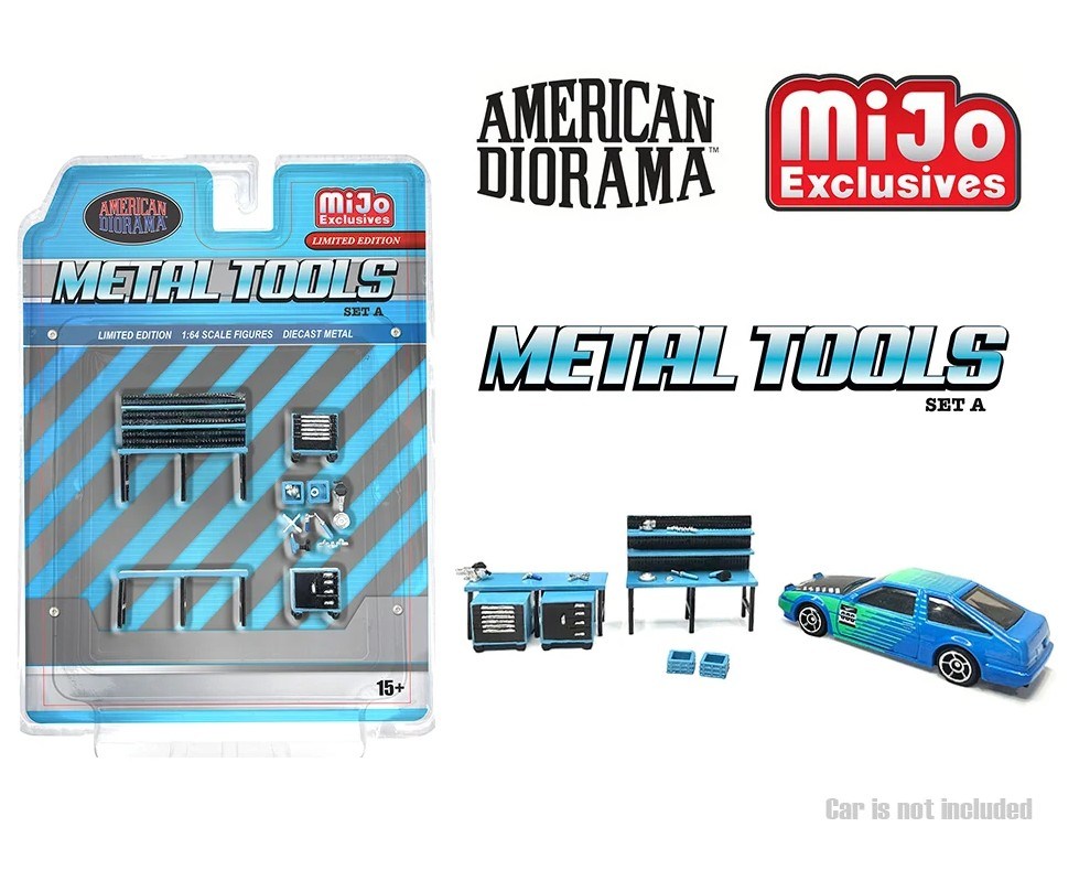 American Diorama Mijo Metal Tools Set A
