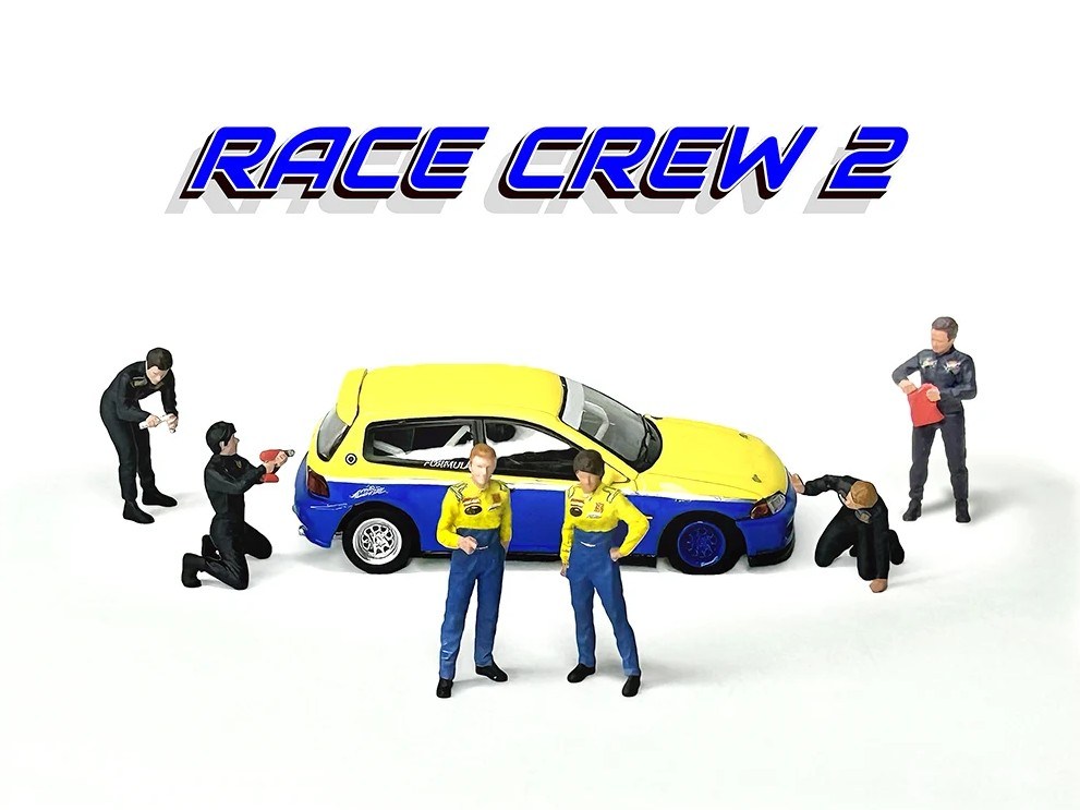 American Diorama Mijo Race Crew 2