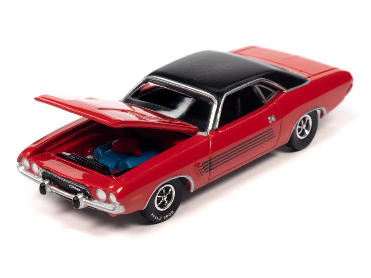 Auto World 1974 Dodge Challenger Rallye Bright Red