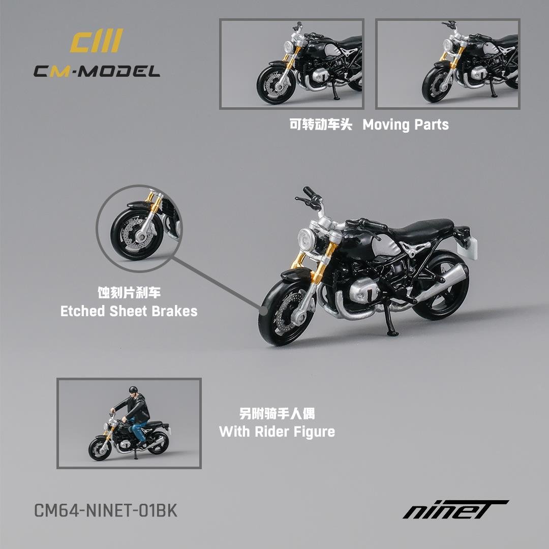 CM Model BMW NineT Black N01