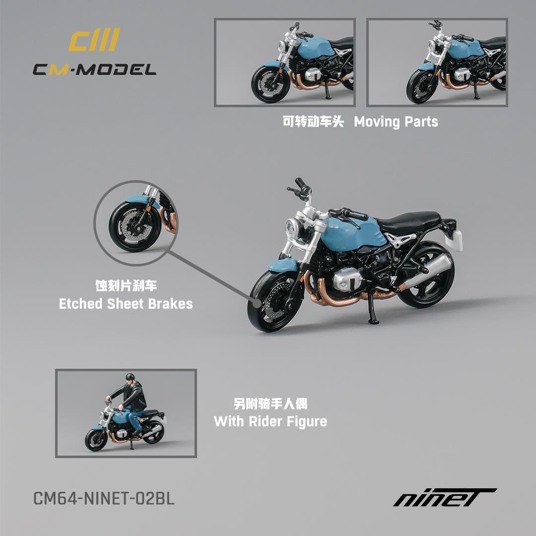 CM Model BMW NineT Blue 02