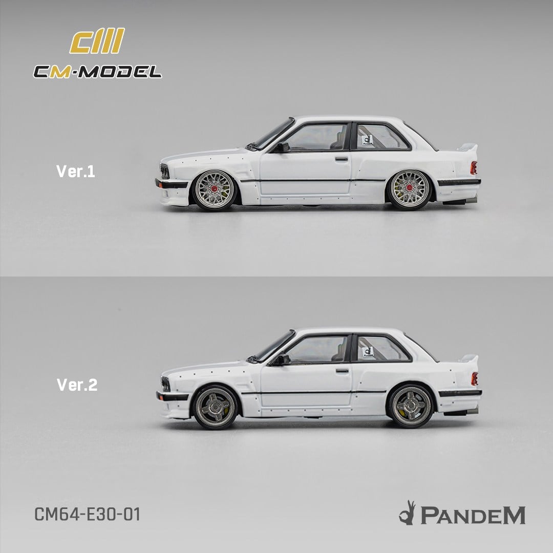 CM Model BMW Pandem M3 E30 White