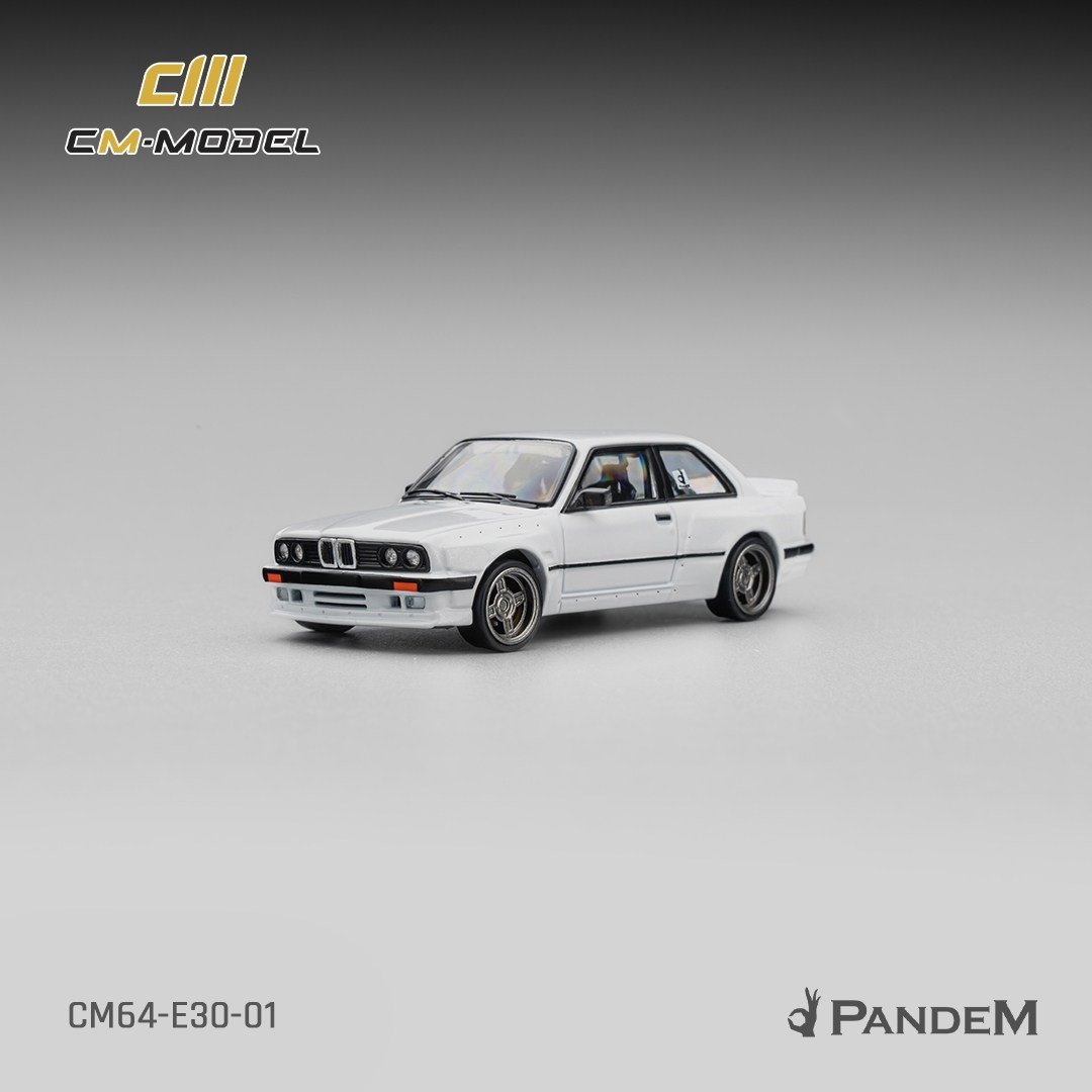 CM Model BMW Pandem M3 E30 White