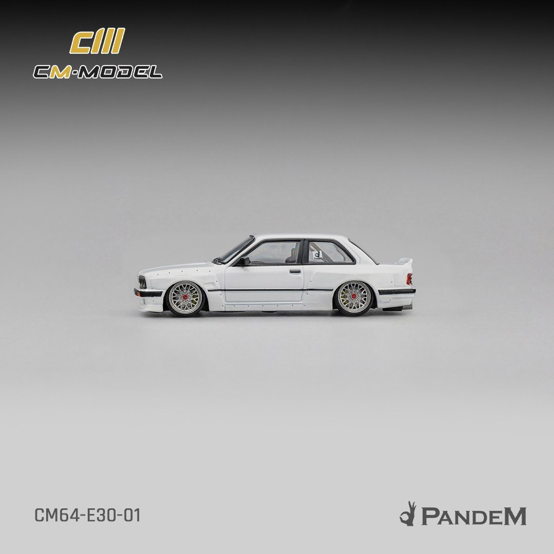 CM Model BMW Pandem M3 E30 White