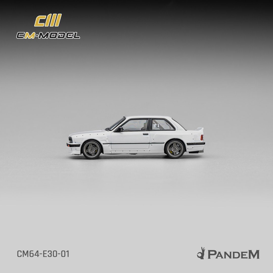CM Model BMW Pandem M3 E30 White
