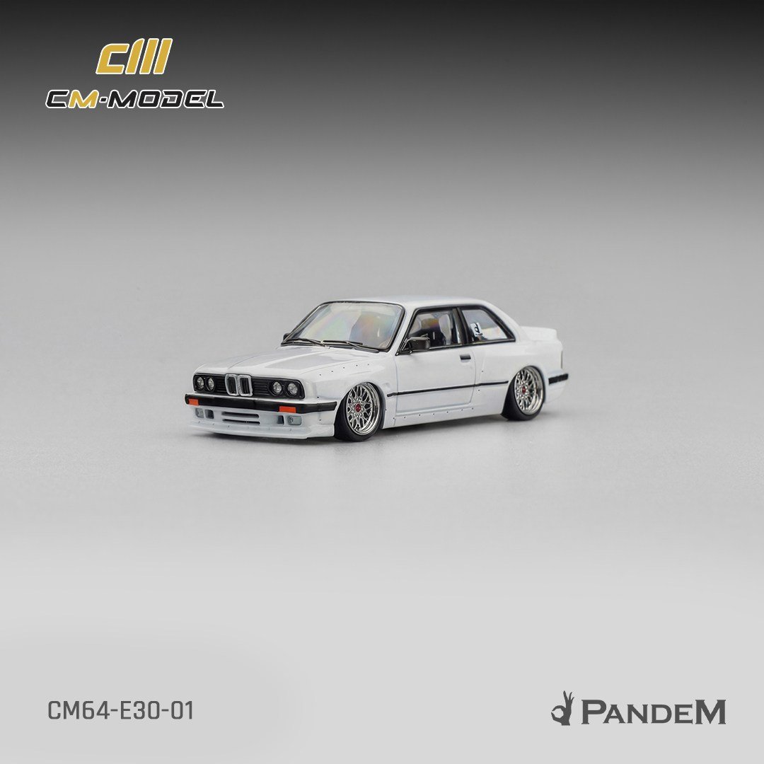 CM Model BMW Pandem M3 E30 White