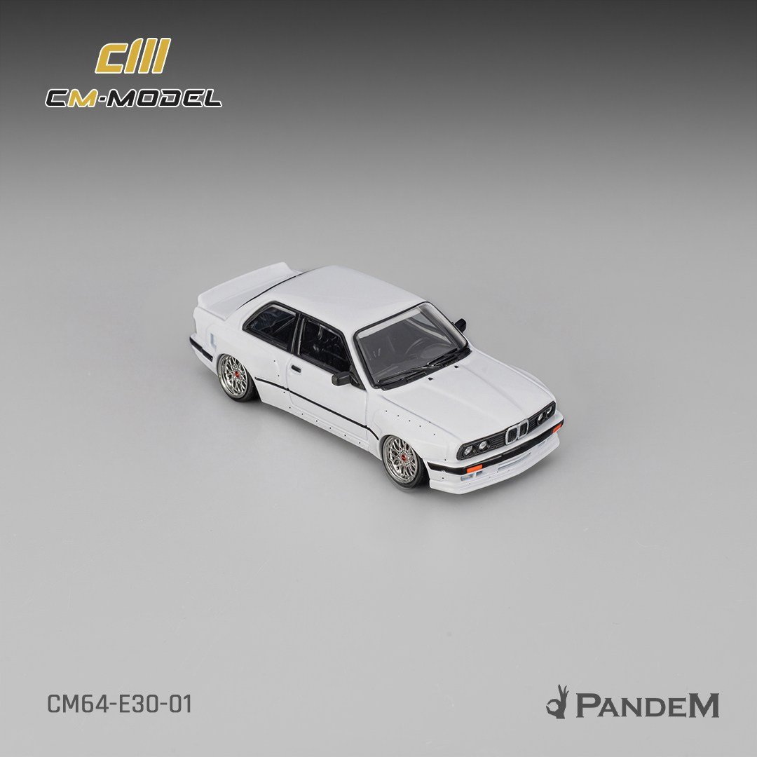 CM Model BMW Pandem M3 E30 White
