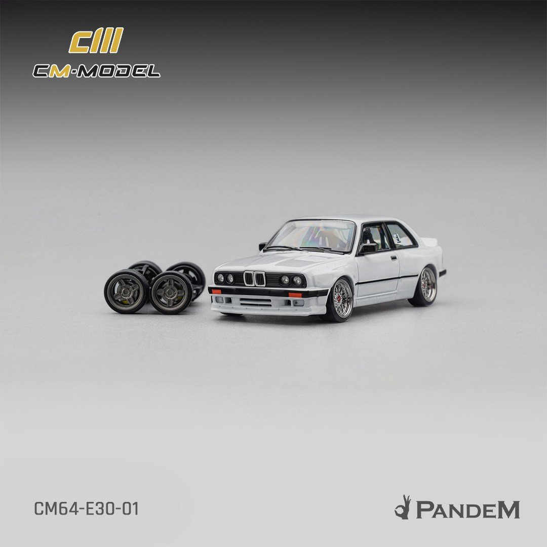 CM Model BMW Pandem M3 E30 White