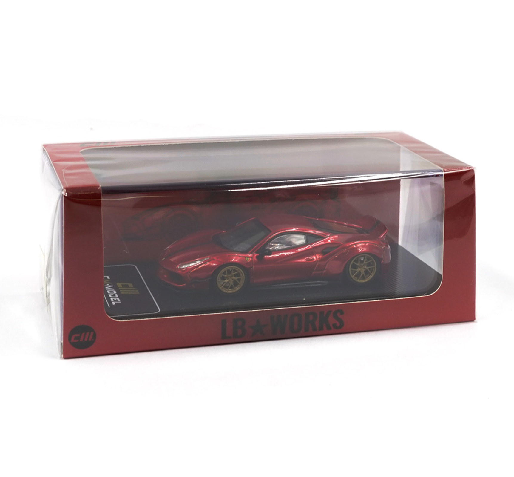 CM Model Ferrari 488 LB Works Red