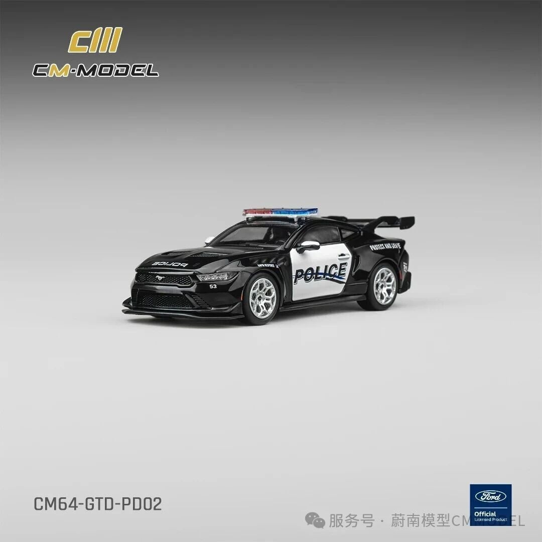 CM Model Ford Mustang GTD Police car 02