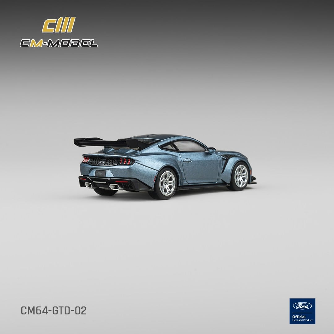 CM Model Ford Mustang GTD Thunder Blue