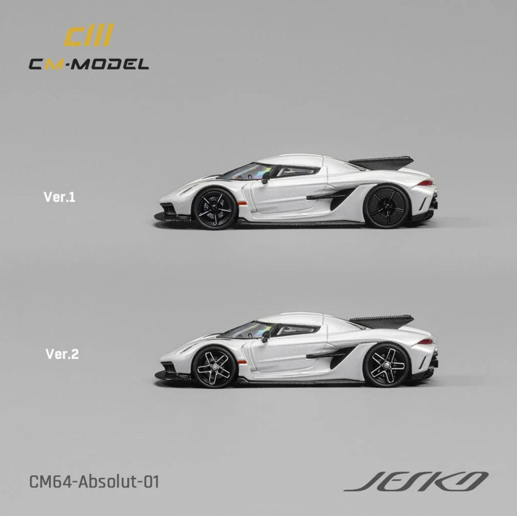 CM Model Jesko Absolut White