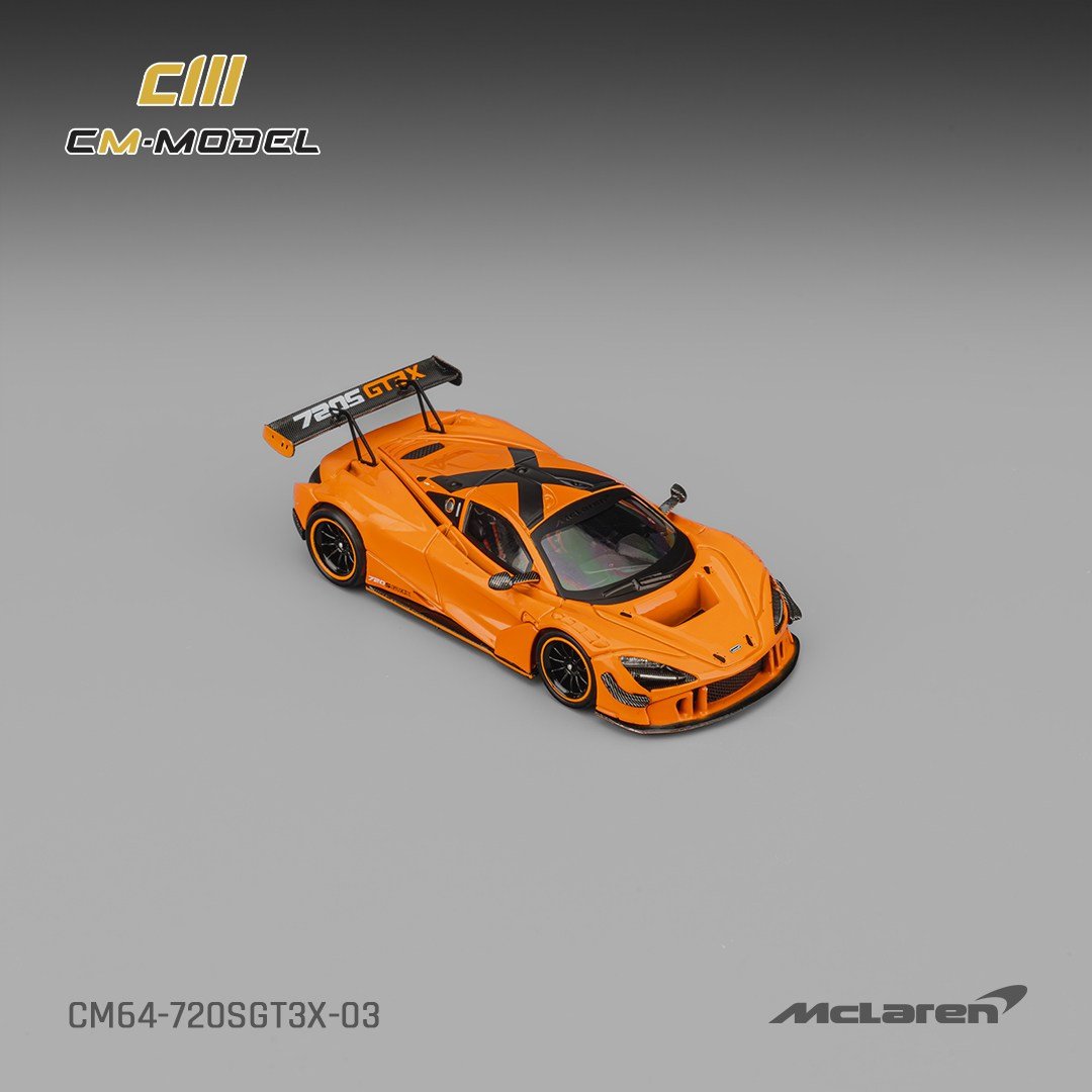 CM Model McLaren 720S GT3X Papaya Orange