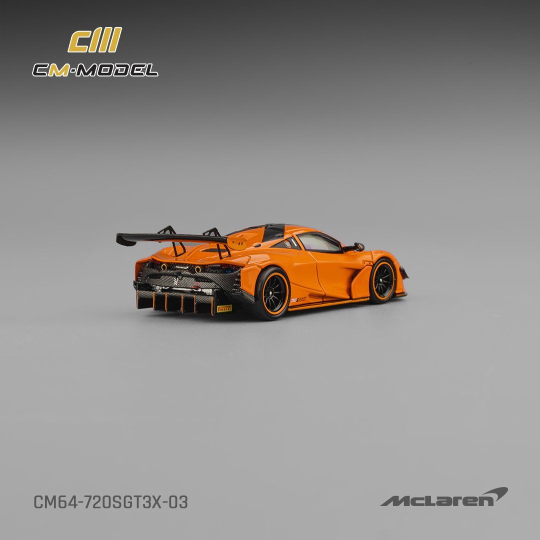 CM Model McLaren 720S GT3X Papaya Orange