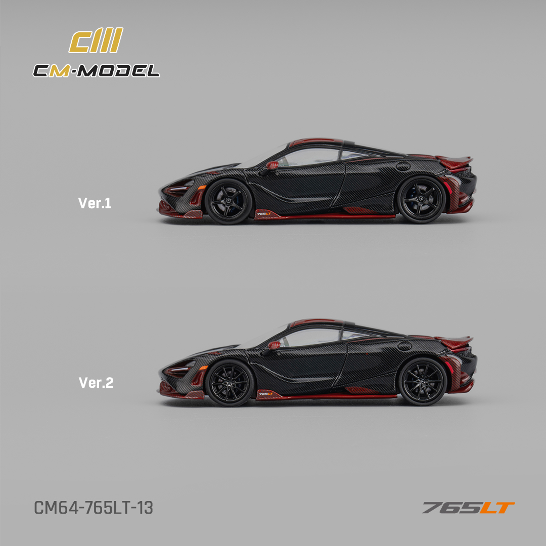 CM Model McLaren 765LT Carbon Red