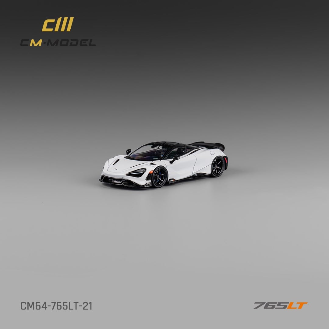 CM Model McLaren 765LT White