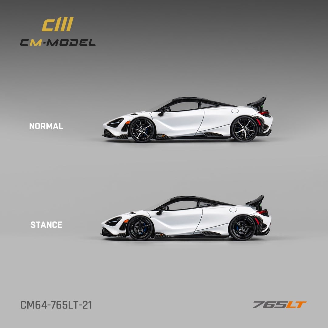 CM Model McLaren 765LT White