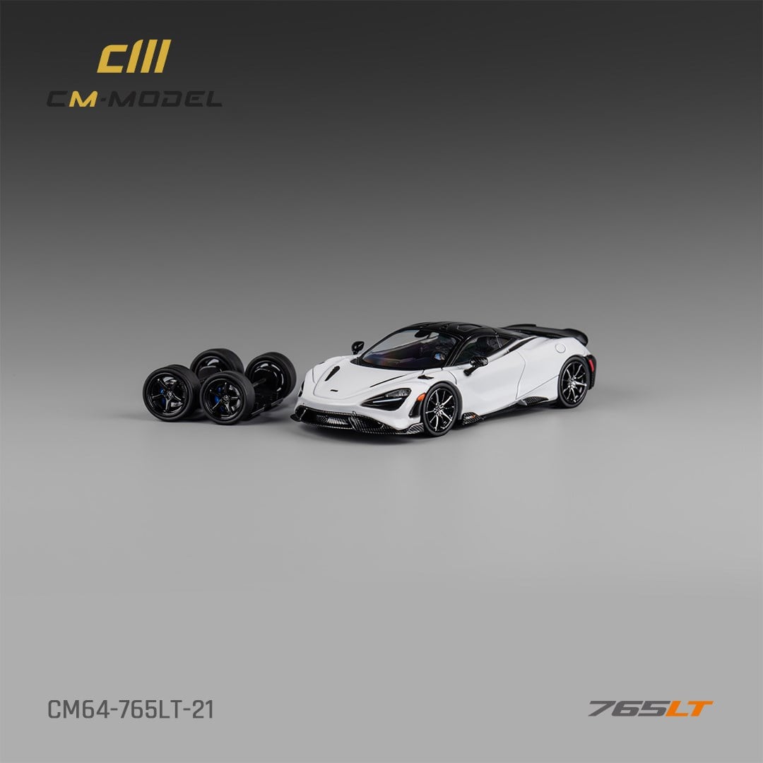 CM Model McLaren 765LT White