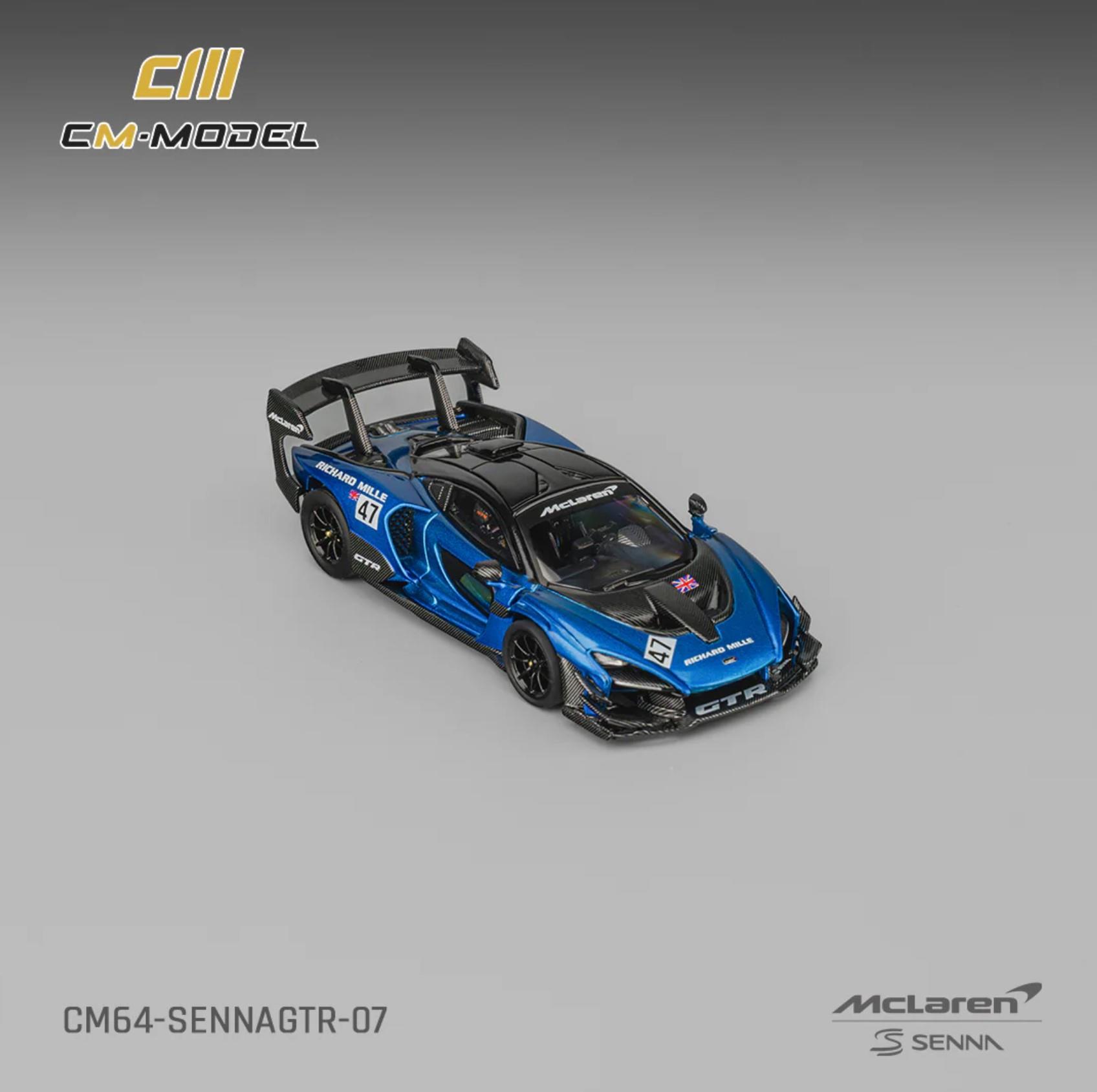 CM Model McLaren Senna GTR Blue