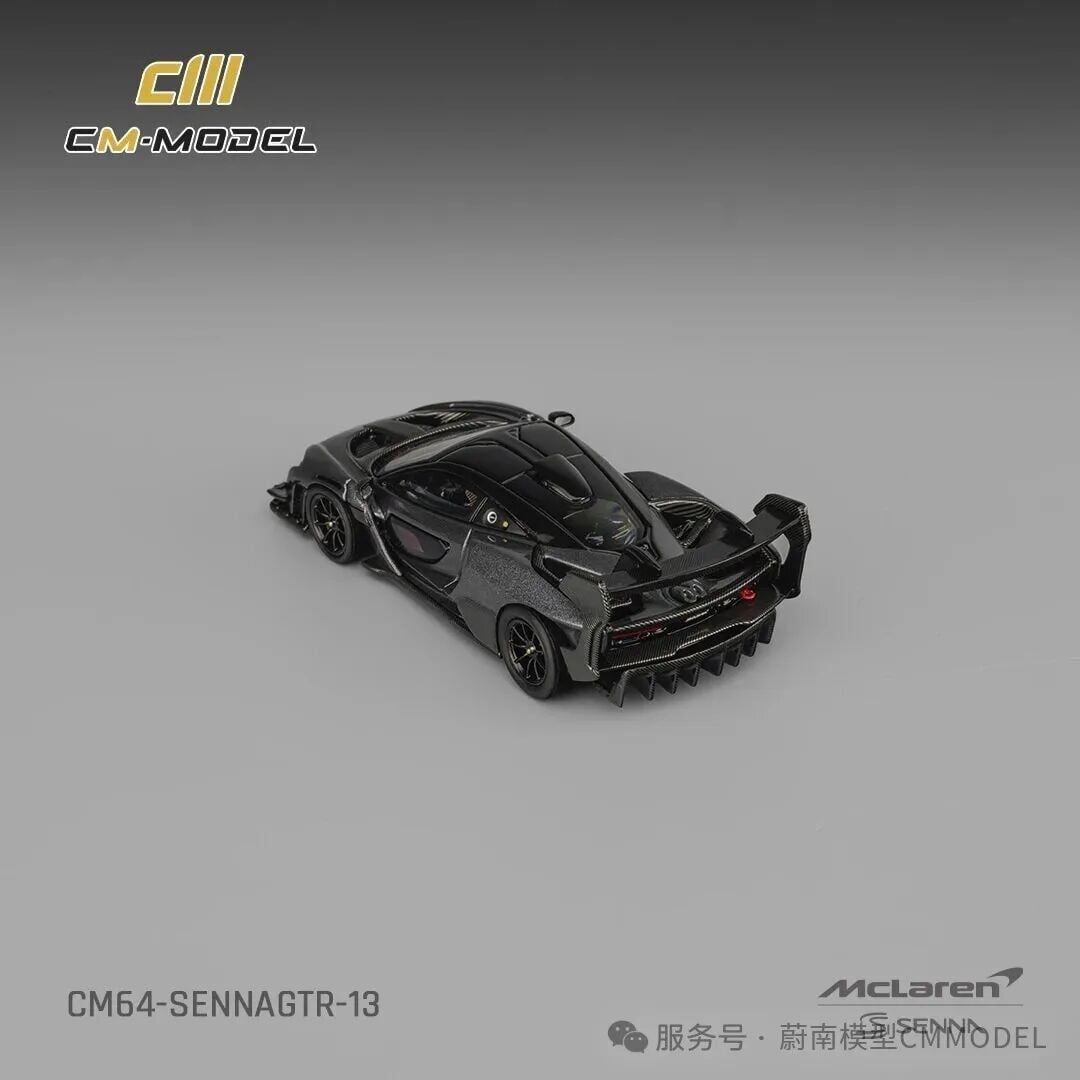 CM Model McLaren Senna GTR Dark Gray