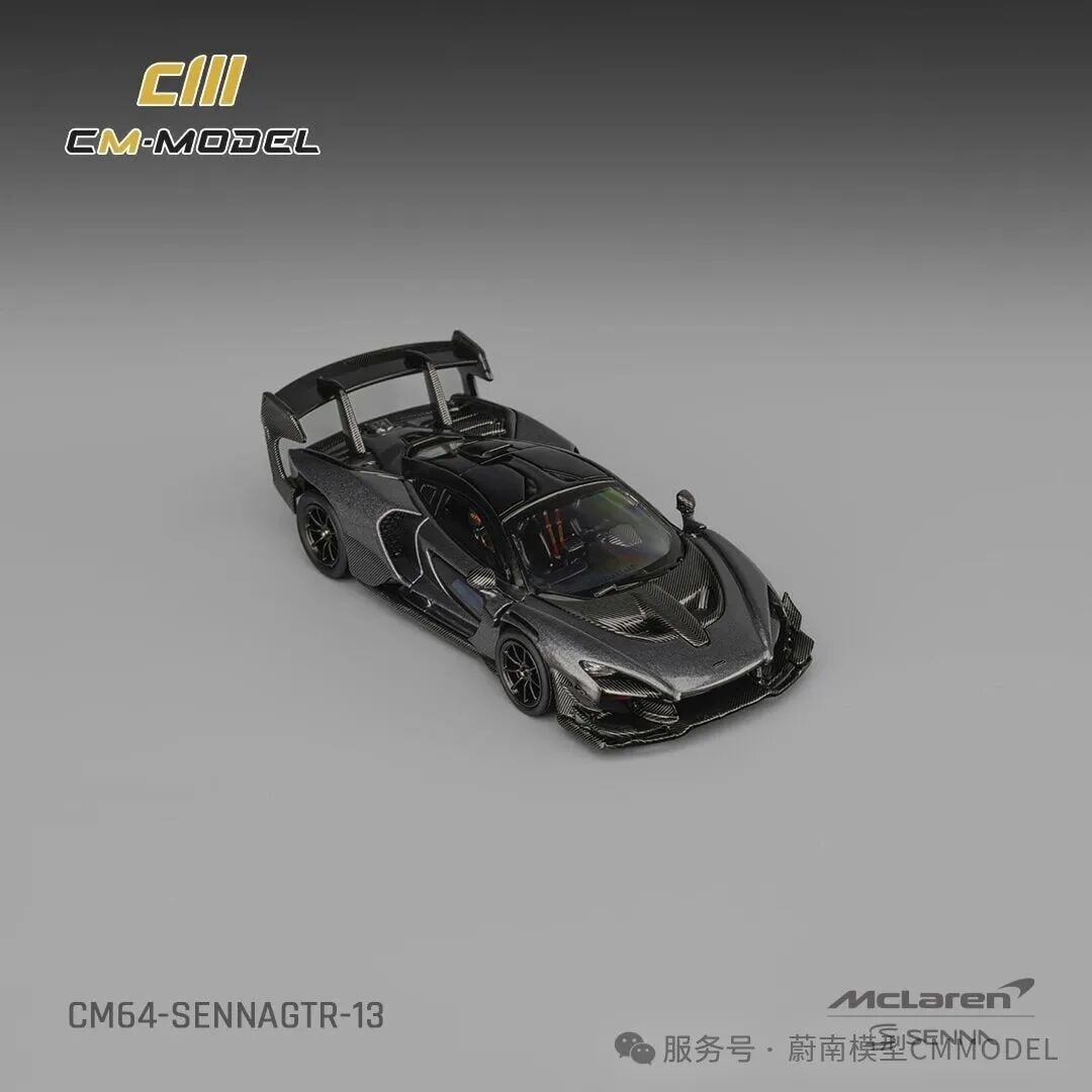 CM Model McLaren Senna GTR Dark Gray
