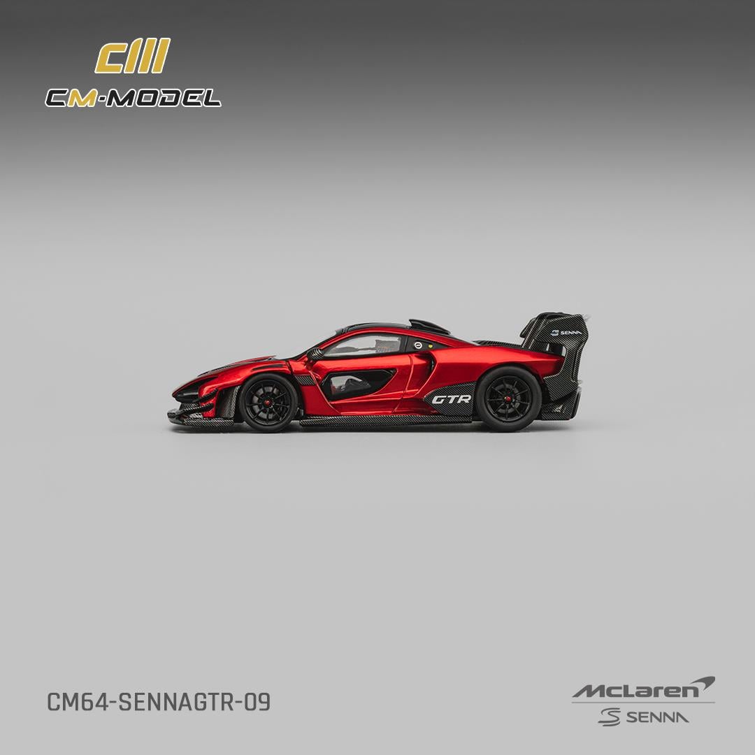 CM Model McLaren Senna GTR Red