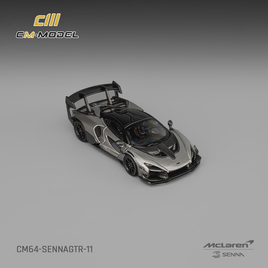 CM Model McLaren Senna GTR Silver