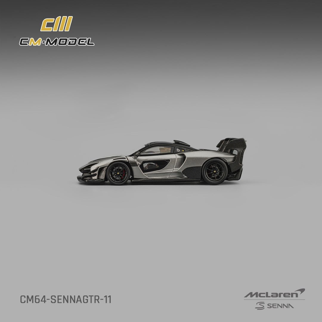 CM Model McLaren Senna GTR Silver