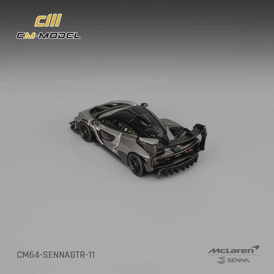 CM Model McLaren Senna GTR Silver