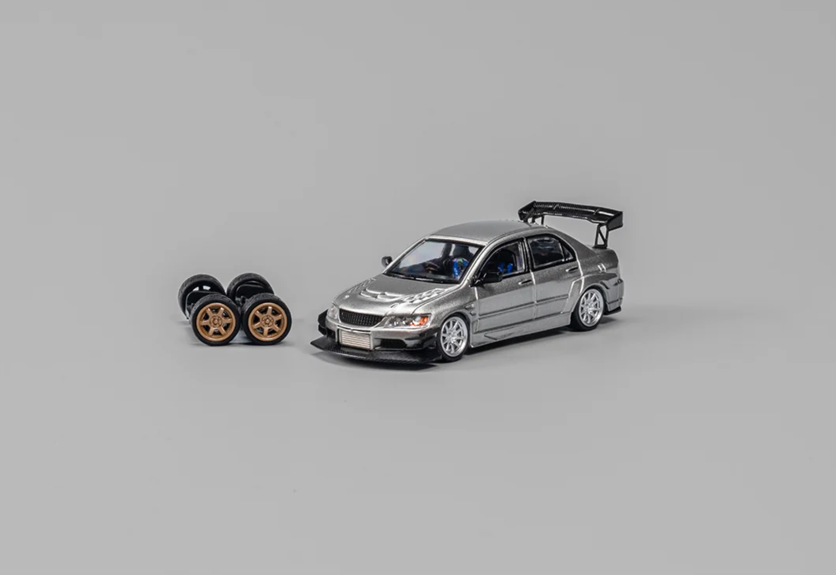 CM Model Mitsubishi Lancer Evolution IX Silver