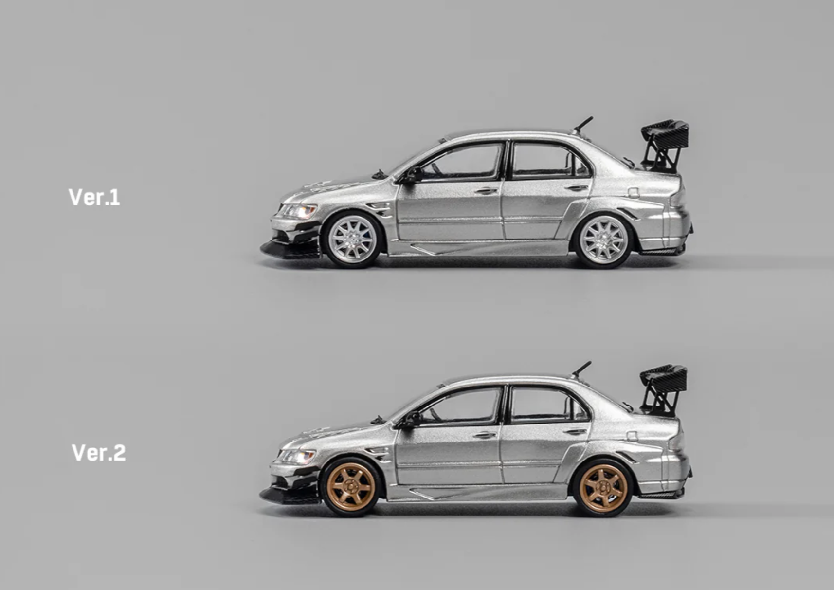 CM Model Mitsubishi Lancer Evolution IX Silver