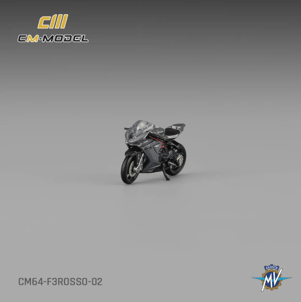 CM Model MV Augusta F3 Rosso Silver Grey