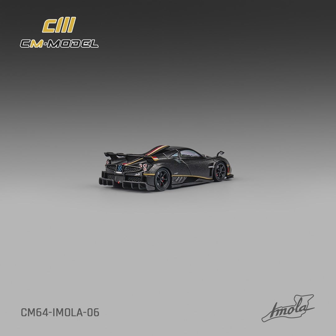 CM Model Pagani imola Carbon Gold Stripe