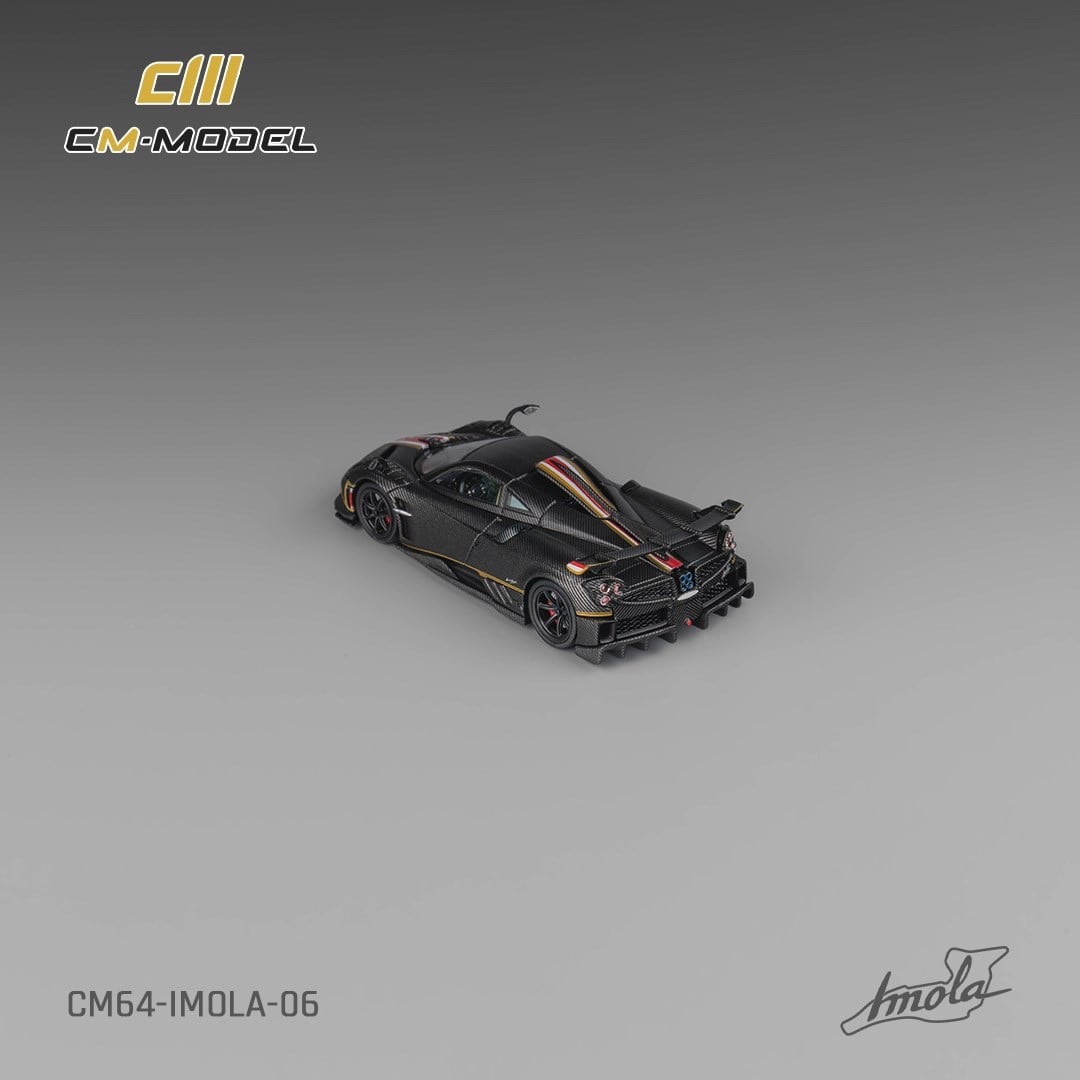 CM Model Pagani imola Carbon Gold Stripe