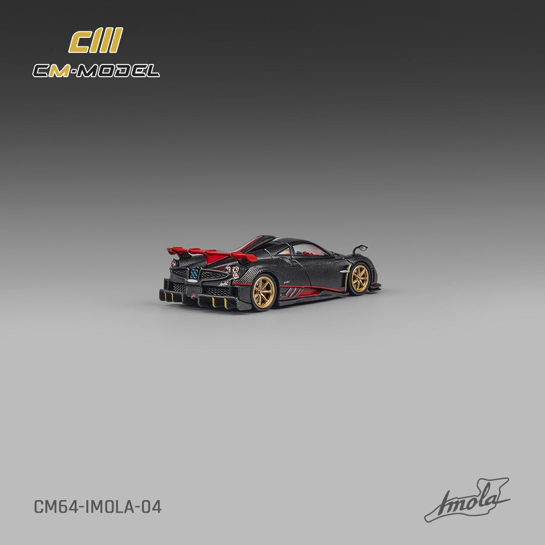 CM Model Pagani imola Carbon Red Stripe
