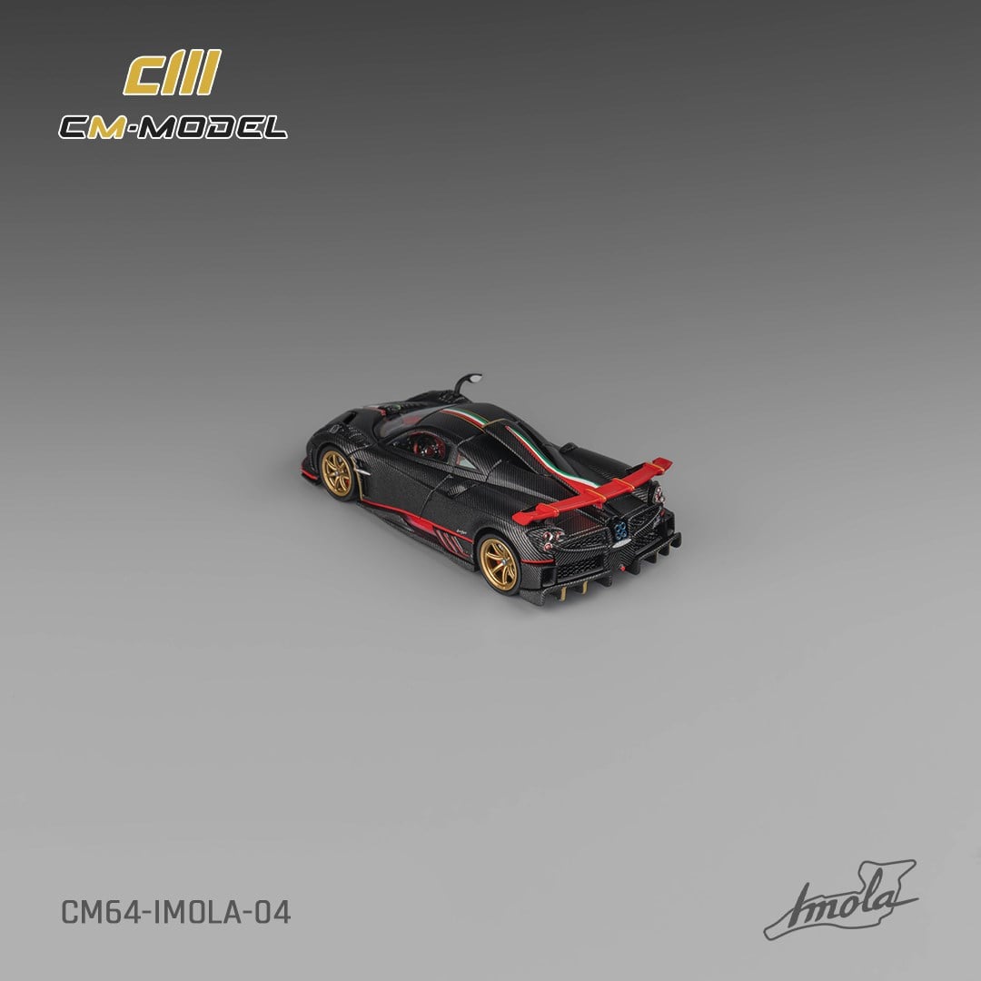 CM Model Pagani imola Carbon Red Stripe